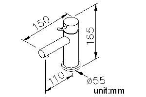 Simple Series - Basin Faucet by JUSTIME - view 5
