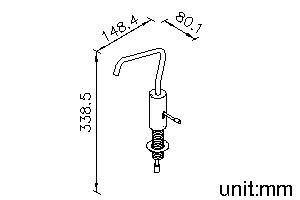Water Dispenser Faucets - Water Drinking Faucet (Hot Only) by JUSTIME - view 5