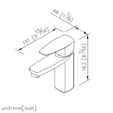 Pan 2 Series - Basin Faucet by JUSTIME - view 7
