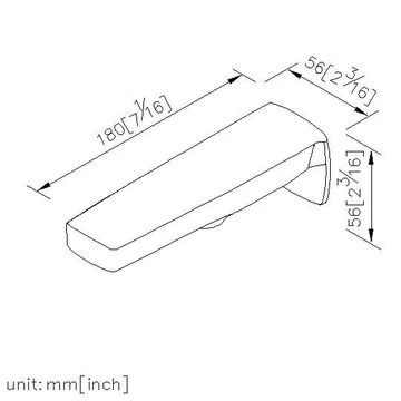 Pan 2 Series - Tub Spout by JUSTIME - view 7