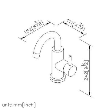 Still One Series - Basin Faucet (Stainless Steel) by JUSTIME - view 5