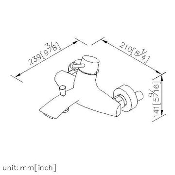 Tai-Chi Series - Bath/Shower Mixer Body by JUSTIME - view 5