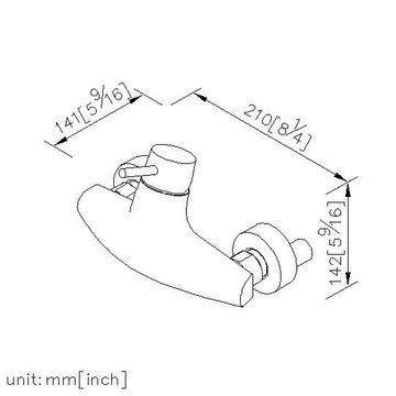 Tai-Chi Series - Shower Mixer Body by JUSTIME - view 5