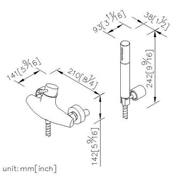 Tai-Chi Series - Shower Mixer by JUSTIME - view 5