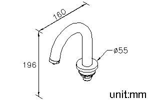 Function 2 Series - Tip-Touch Basin Faucet (Cold Only) by JUSTIME - view 5