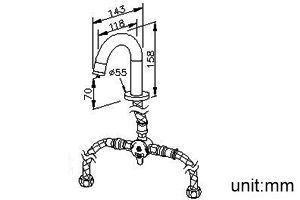 Function 2 Series - Tip-Touch Basin Faucet W/Mixing Valve by JUSTIME - view 5