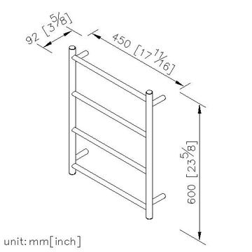 Still One Bathroom Accessories - Towel Ladder(Paralleled The Wall) by JUSTIME - view 6
