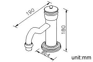 Victoria Series - Single-Handle Basin Faucet by JUSTIME - view 5