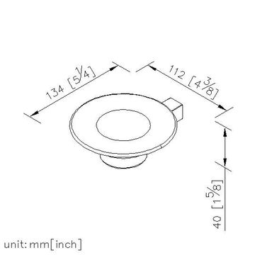 Cubic Bathroom Accessories - Soap Dish by JUSTIME - view 5