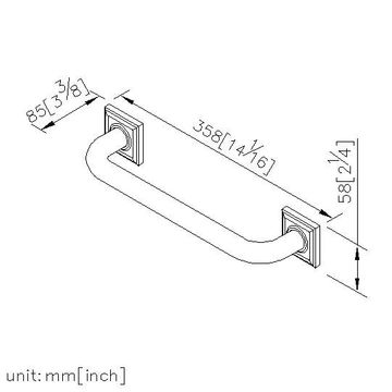 Accessible Handrails - Grab Bar (300mm) by JUSTIME - view 5