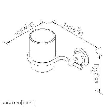 Aztec Bathroom Accessories - Tumbler Holder by JUSTIME - view 5