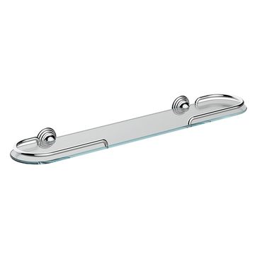 Aztec Bathroom Accessories - Shelf W/Rail (600mm) by JUSTIME - view 3