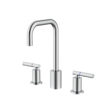 Symmetria Series - Two-Handle Widespread Basin Faucet by JUSTIME - view 2