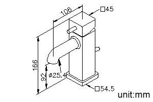 Mark I Series - Basin Faucet W/Lift Rod by JUSTIME - view 5