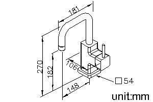 Mark I Series - Basin Faucet W/Lift Rod by JUSTIME - view 5