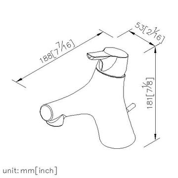 Nature Series - Basin Faucet W/Lift Rod by JUSTIME - view 7