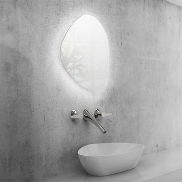 Nature Series - Two-Handle Wall-Mounted Basin Faucet by JUSTIME - view 7