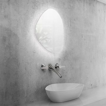 Nature Series - Two-Handle Wall-Mounted Basin Faucet by JUSTIME - view 3