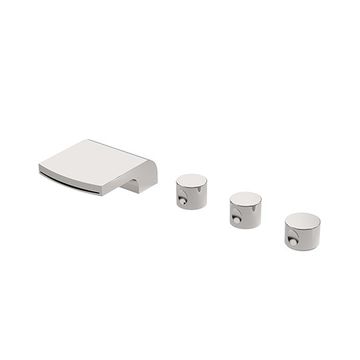 Series - Three-Handle Bathtub Faucet (Hot/Cold/Ice) by JUSTIME - view 3