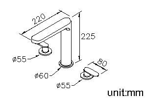 Charming Series - Two-Handle Kitchen Faucet by JUSTIME - view 5