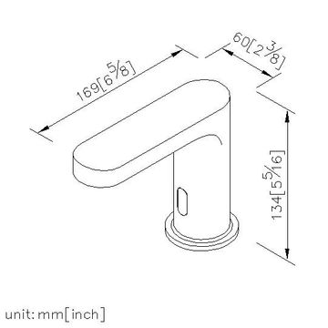 Electronic Basin Sensor Faucet (Cold only) (DC) by JUSTIME - view 7