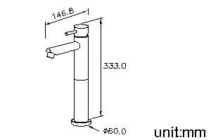 Basin Faucet (Extra-Length Type) by JUSTIME - view 5