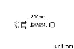 Function 2 Series - Stainless Steel Braided Hose by JUSTIME - view 5