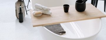 Penny Natureglass White Matte by ONIX​ - view 2