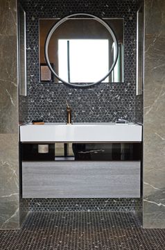 Hex Nero Marquina Matte by ONIX​ - view 5
