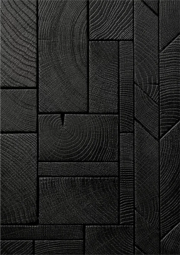 Forêt Black wood flooring by OSCARONO - view 4