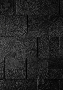 Qubes Black wood flooring by OSCARONO - view 4
