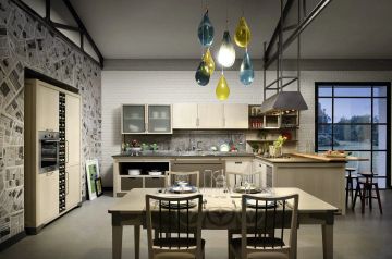Industrial Chic Kitchen by L'Ottocento - view 3