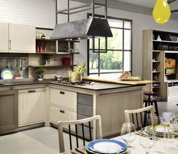 Industrial Chic Kitchen by L'Ottocento - view 4