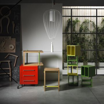 Bertillo Stool by L'Ottocento - view 3