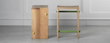 Bertillo Stool by L'Ottocento - view 2