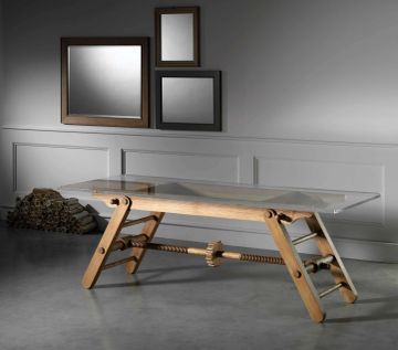 Compasso Table by L'Ottocento - view 5