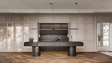 The Floral Botanica kitchen by L'Ottocento - view 3