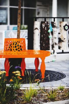 Coral Round Planter by LAB23 - view 3
