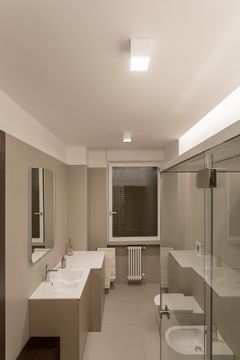 Teko 7.0 - Indoor diffuse-light ceiling-mounted fixtures, square or round by L&L Luce&Light - view 3