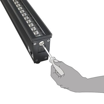 Tago 2.3 - Outdoor linear profiles, architectural lighting for facades by L&L Luce&Light - view 6