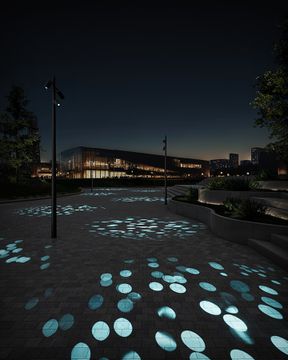 Ginko 2.5 - Outdoor projector with Light Shaper / Light Shaper Zoom by L&L Luce&Light - view 2