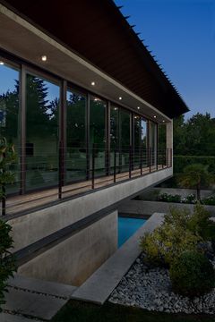 Cube C 1.2 - Outdoor ceiling fixtures with white and RGB light optics by L&L Luce&Light - view 3