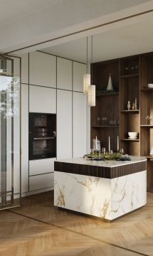 Calacatta Macchia Vecchia by SapienStone - view 7