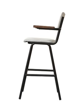 Schoolchair Barstool With Arms by Pure Home Collections - view 4