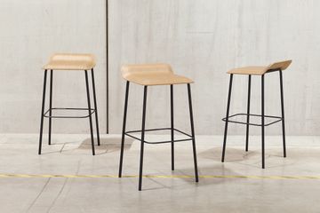 REISS Trailo® Barstool wood by REISS - view 6