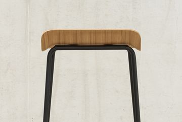 REISS Trailo® Barstool wood by REISS - view 8
