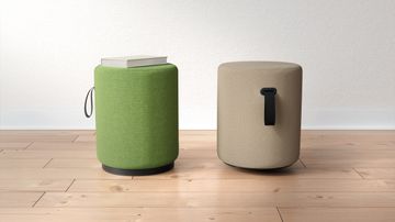 REISS Subero® Pad Pouf by REISS - view 7