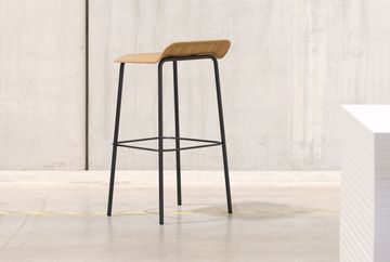 REISS Trailo® Barstool wood by REISS - view 7