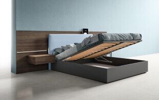 Headboard Panels Bed by Zalf - view 3