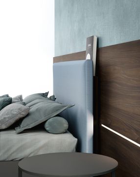 Headboard Panels Bed by Zalf - view 2